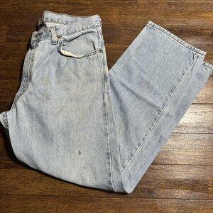 Vintage Levi’s Distressed Broken In Men’s 505 Jeans Regular Fit 36 X 30